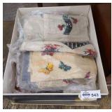 Stitching guides and fabric lot