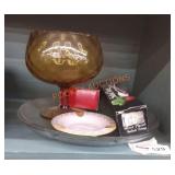 Serving tray, tongs and more