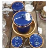 Glassware lot imported from italy