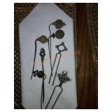 Antique hair pin lot