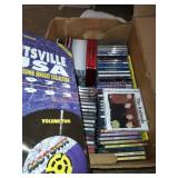 Box lot of cds