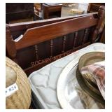 Twin bed frame and mattress