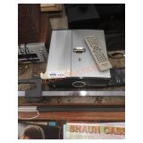 Sawyer projector and screen with power outlet