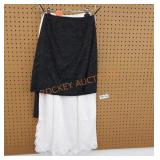 Vintage slips and lace skirt