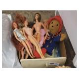 Vintage Barbie, Paddington and books