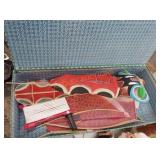 Vintage silk dragon kite in box
