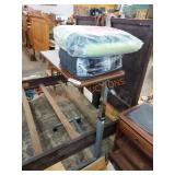 Bed table and blankets