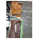 Vintage leather boots