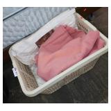 Laundry baskets and contents