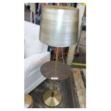 Mid century modern side table lamp