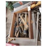 Vintage drawer and tools lot