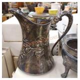 Colonial silver Co. Quadruple plate. Pitcher