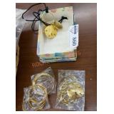 Gold plated jewelry lot