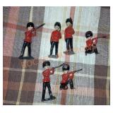 Vintage metal soldiers