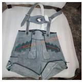 Original vintage leather boys lederhosen