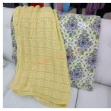 Blanket and afghan lot