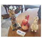 Paperweights and thunderbird decor