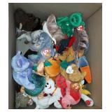 Large box TY beanie babies