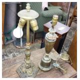Antique brass items