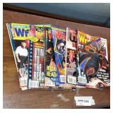 Wrestling magazines and mask lot