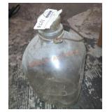 Gallon glass jug