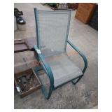 Metal outdoor chair