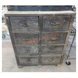 Storage drawer made from vintage paint boxes