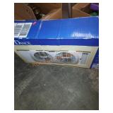 Twin window fan
