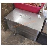 21"x13" metal storage box