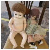 Vintage doll lot