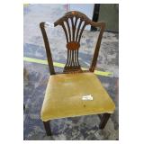 Vintage chair and bench seat