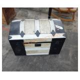 Vintage truck with metal alligator accents