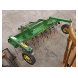 John Deere Dethatcher attachment/storage bags