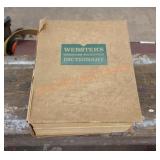 1957 vintage Websters dictionary