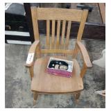 Vintage Oak wooden child