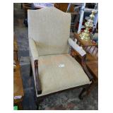 2 vintage club chairs