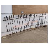Antique cast iron fencing- some damage