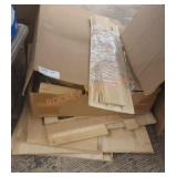 Vintage dollhouse wood lot