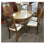 Dining table and chair set