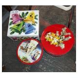 Vintage Christmas tins