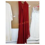 Vintage long red cap