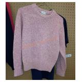 Vintage Woolrich sweater and j.crew tee