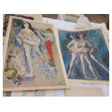 Serenade  and two ballerinas by Marcel Vertes