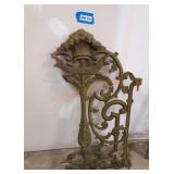 Antique cast iron fencing- some damage