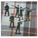 Metal toy soldiers made in england