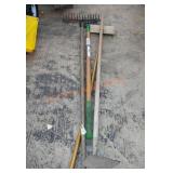 Rake and broom lot