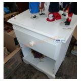 Carolina furniture Small white nightstand