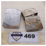 Vintage Zippo lighters