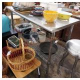 Utility table. Contents Sold separately