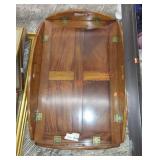 Vintage fold down tray